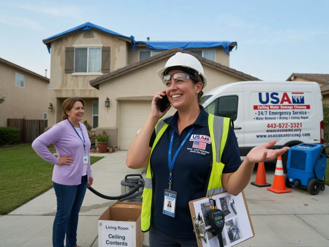 Ceiling Water Damage Restoration Strandburg, SD FAQs